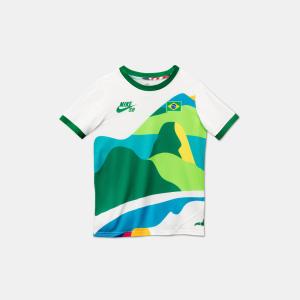 Le maillot de l'équipe de skate du Brésil aux jeux olympiques de Tokyo 2O2O