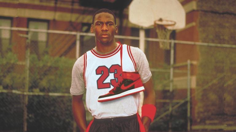 Michael Jordan à ses débuts chez Nike