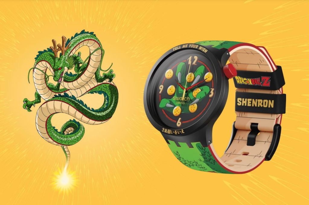 montre swatch shenron DBZ
