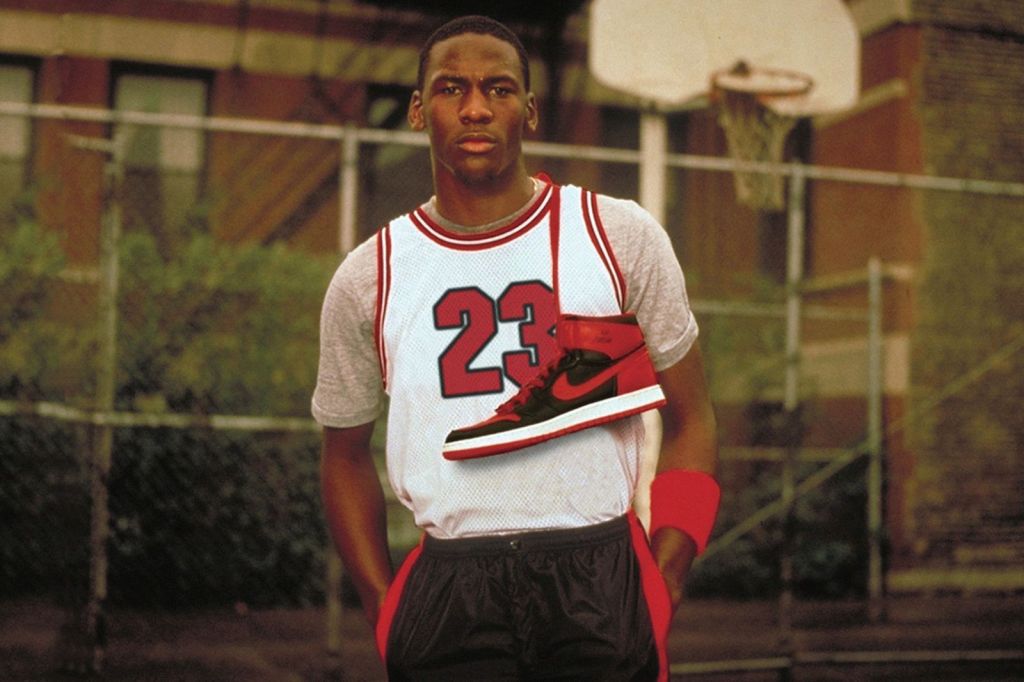 Jordan et son premier modèle de sneakers