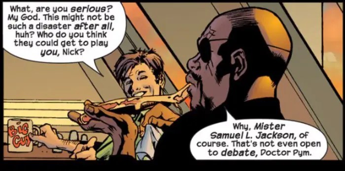 Quand Nick Fury imagine l'acteur qui l'incarnera au cinéma