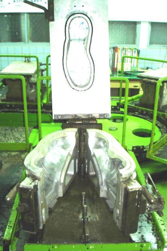 Le moule de la Foamposite