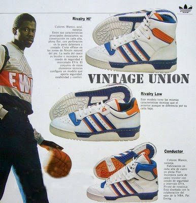 Publicité adidas Patrick ewing