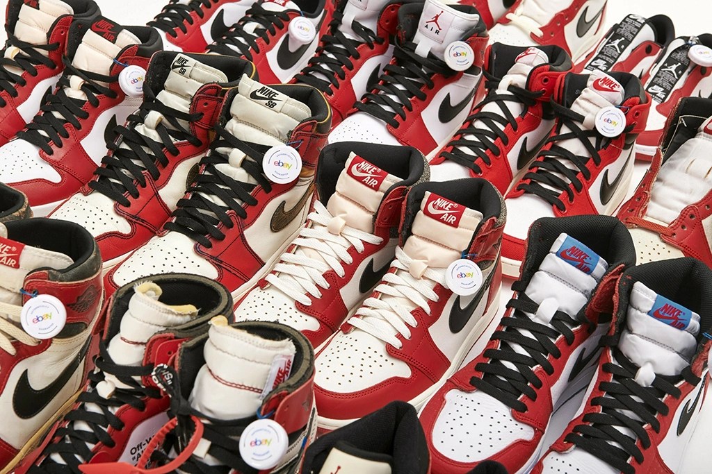 Les Jordan 1 Proposées au store ebay - photo ebay