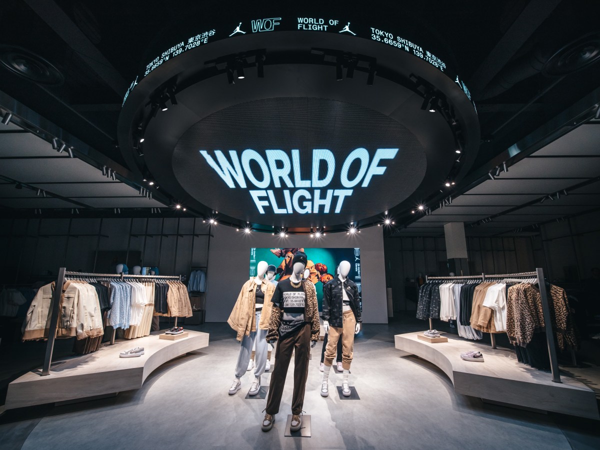 La nouvelle boutique Jordan à Tokyo