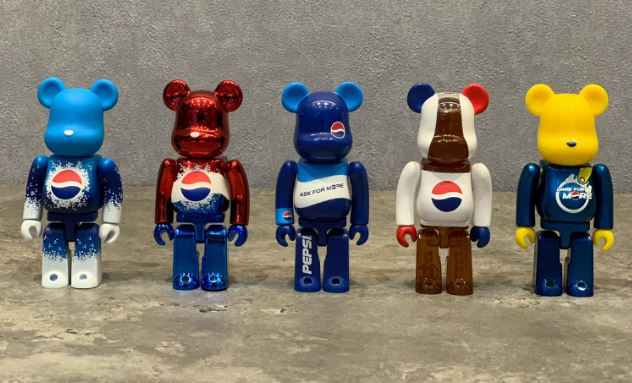 CLOT BEARBRICKS MEDICOM PEPSI