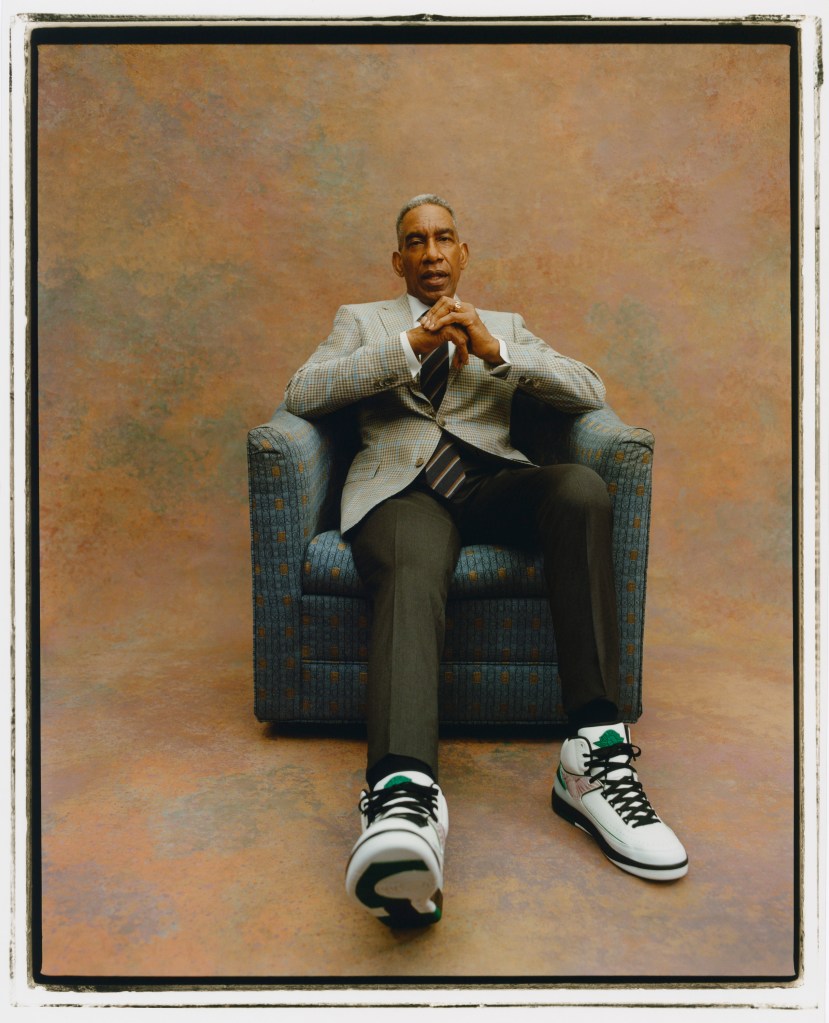 Howard "H" White et ses sneakers Jordan