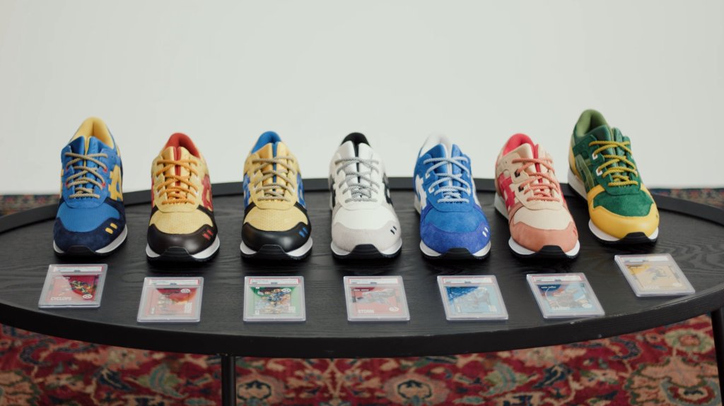 les asics marvel kith xmen 60eme anniversaire