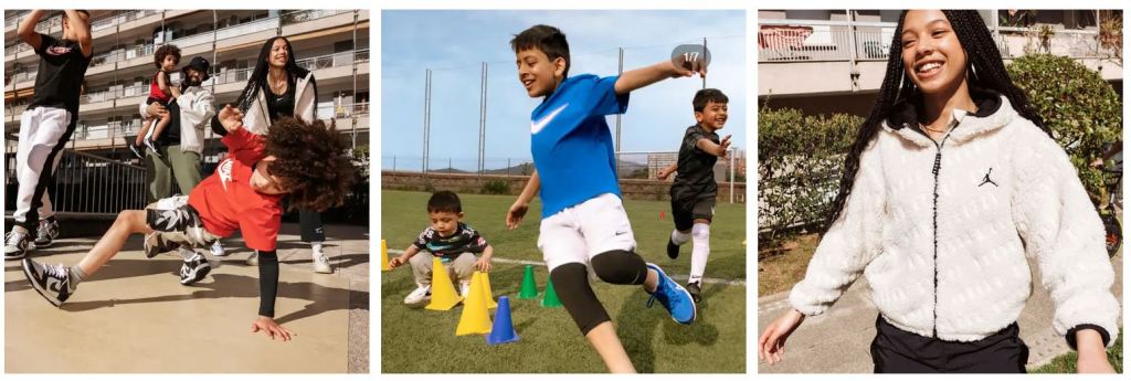 le site nike.com pour la rentrée scolaire