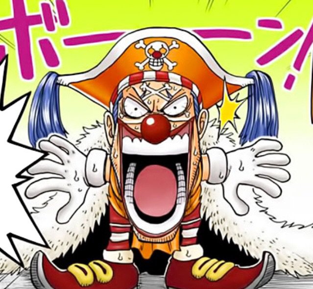 Baggy le clown dans le manga one piece
