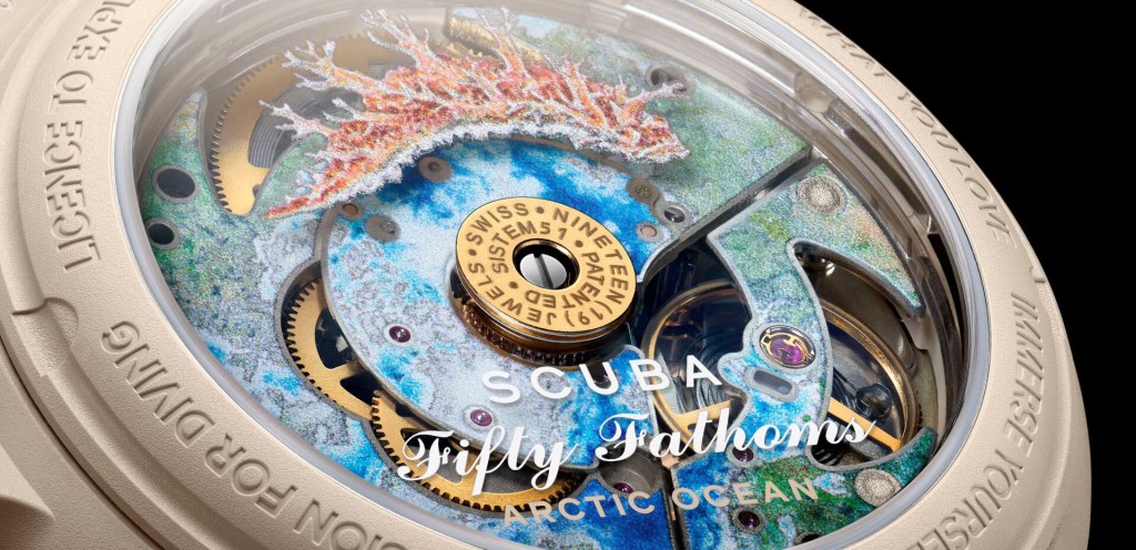 La collaboration des montres swatch X Blncpain