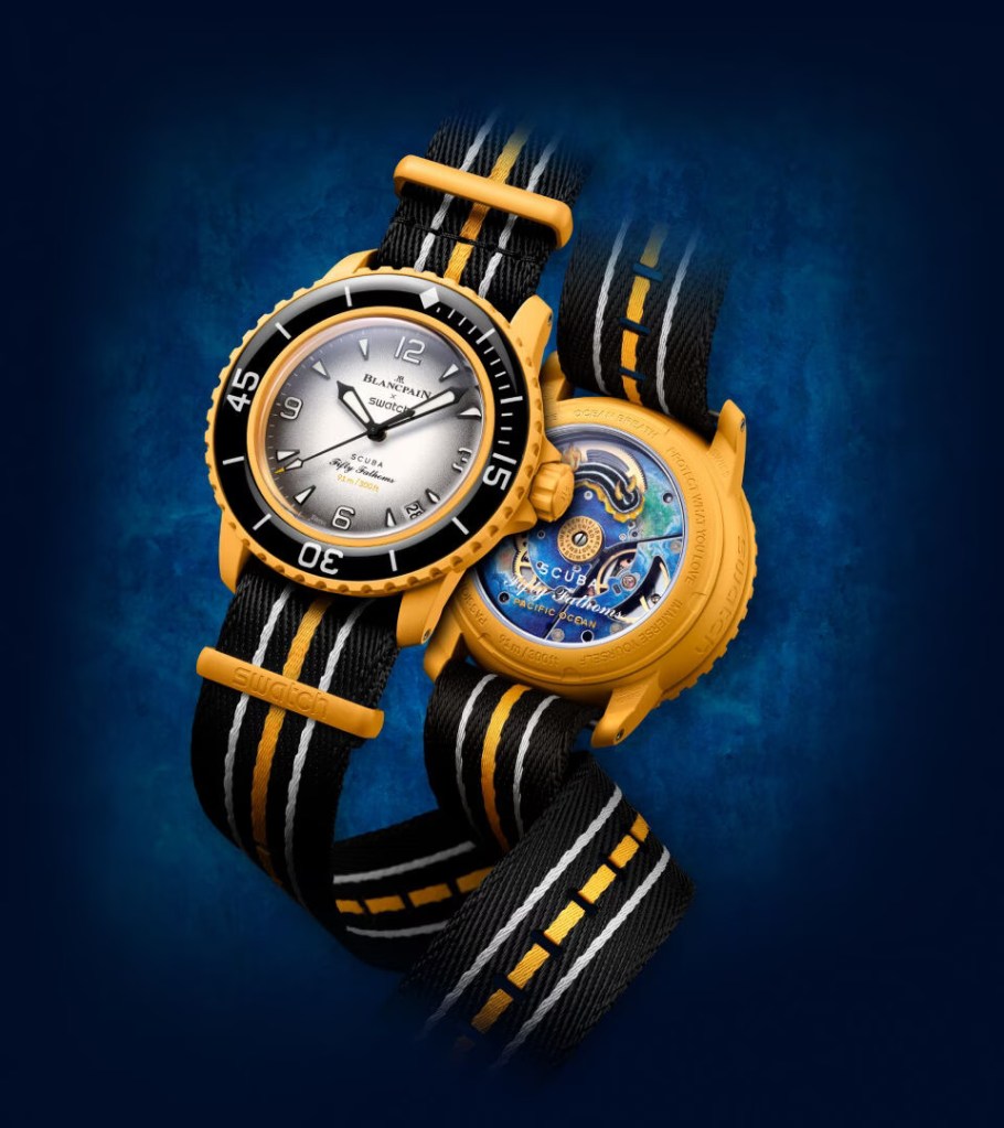 La version PACIFIC OCEAN de la Bioceramic Scuba Fifty Fathoms 