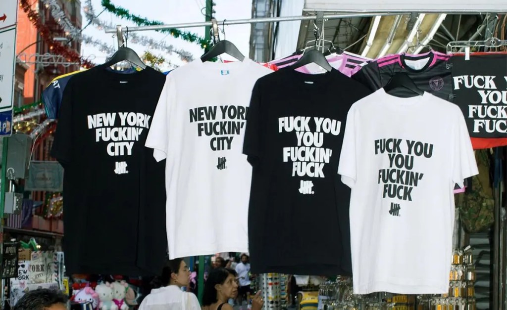 T-shirt undefeated new York casino