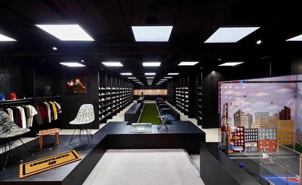 Undefeated et sa nouvelle boutique à New-York 