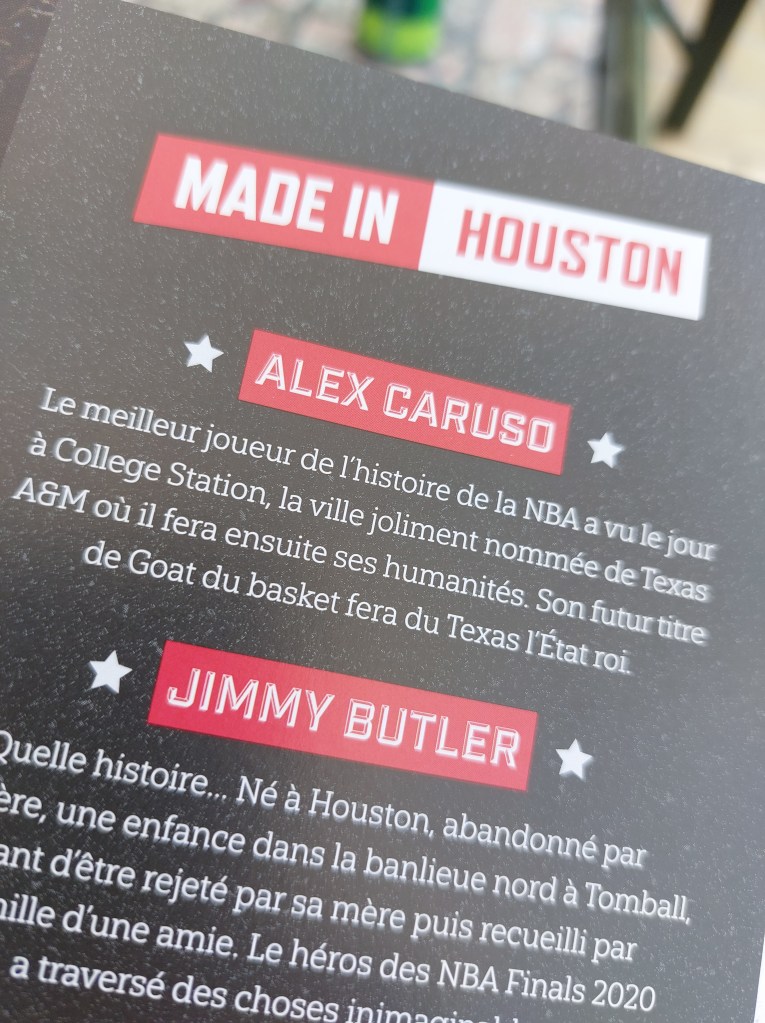 Alex caruso décrit par Rémi Reverchon dans Road Trip NBA, seconde edition