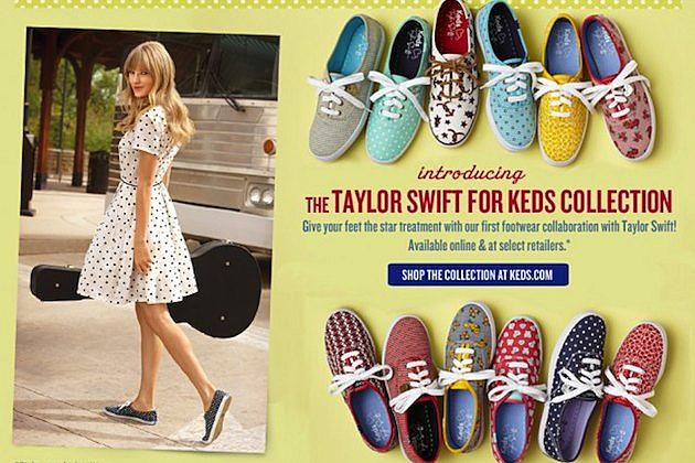 la collection Keds Taylor Swift de l'époque