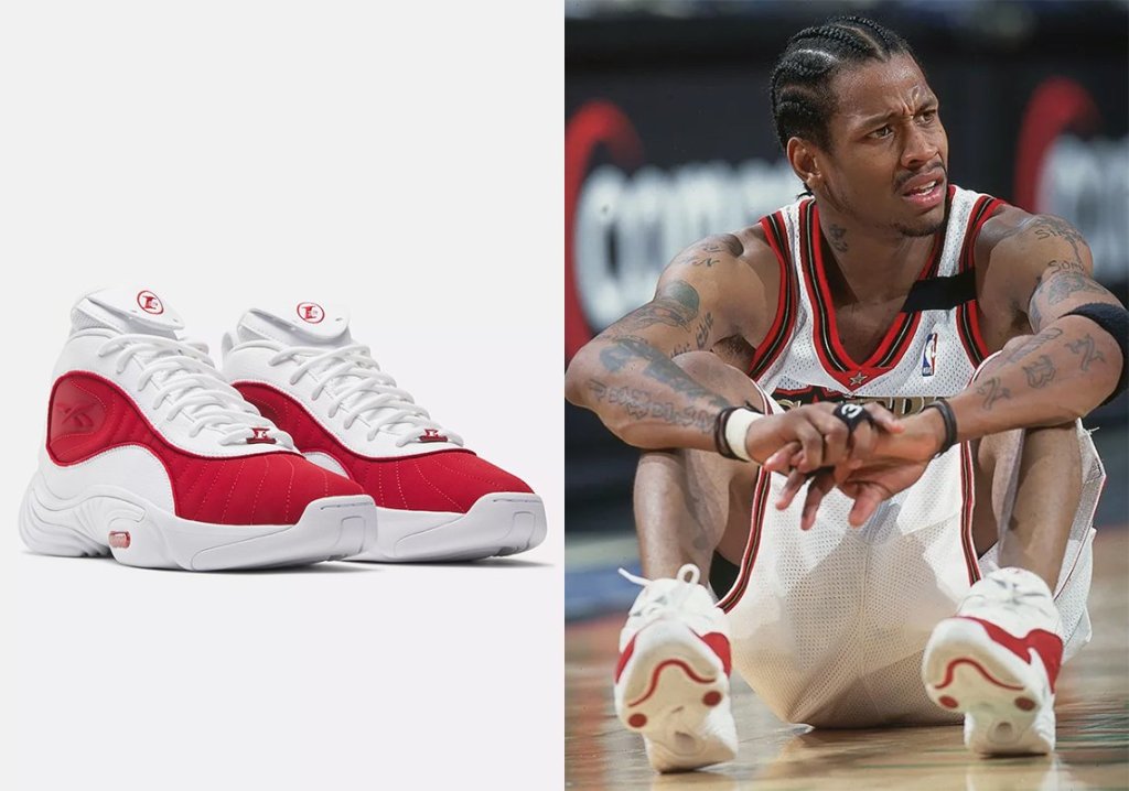 Allen Iverson et les Reebok Answer III