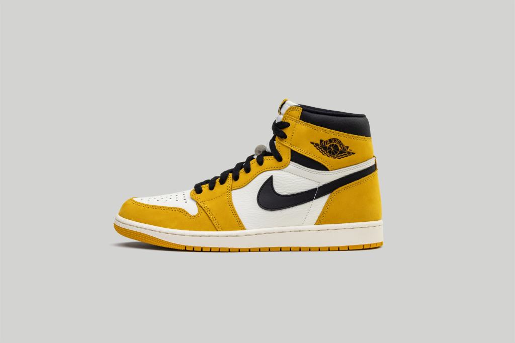 nike air jordan 1 Yellow ochre