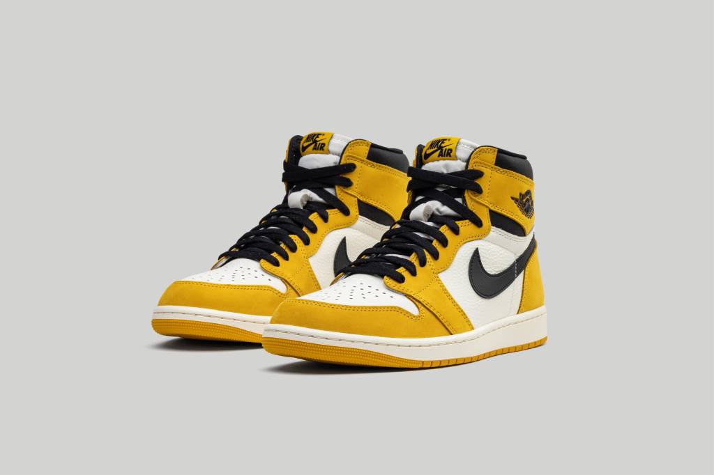 nike air jordan 1 Yellow ochre