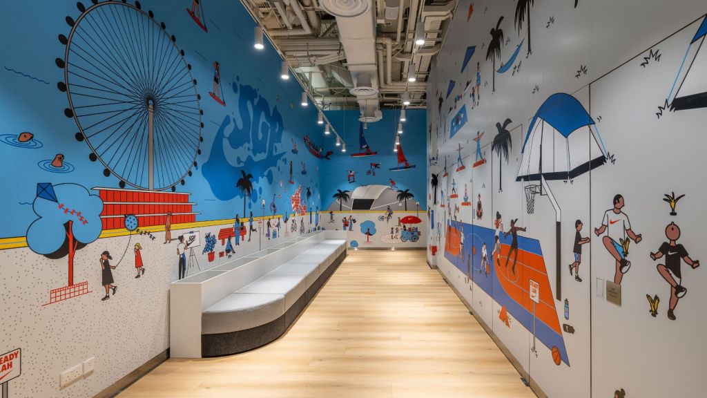 La boutique Nike à Singapour