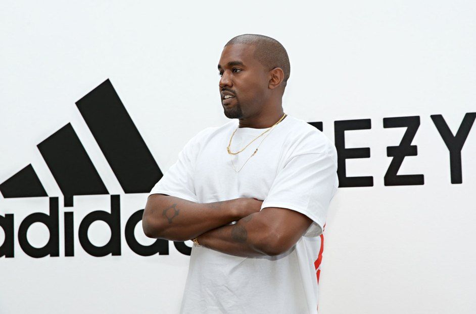 Kanye West est adidas