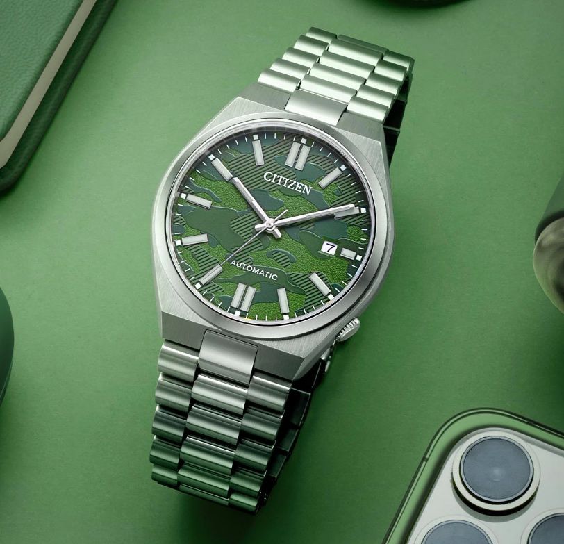 La citizen Tsuyosa Military Green