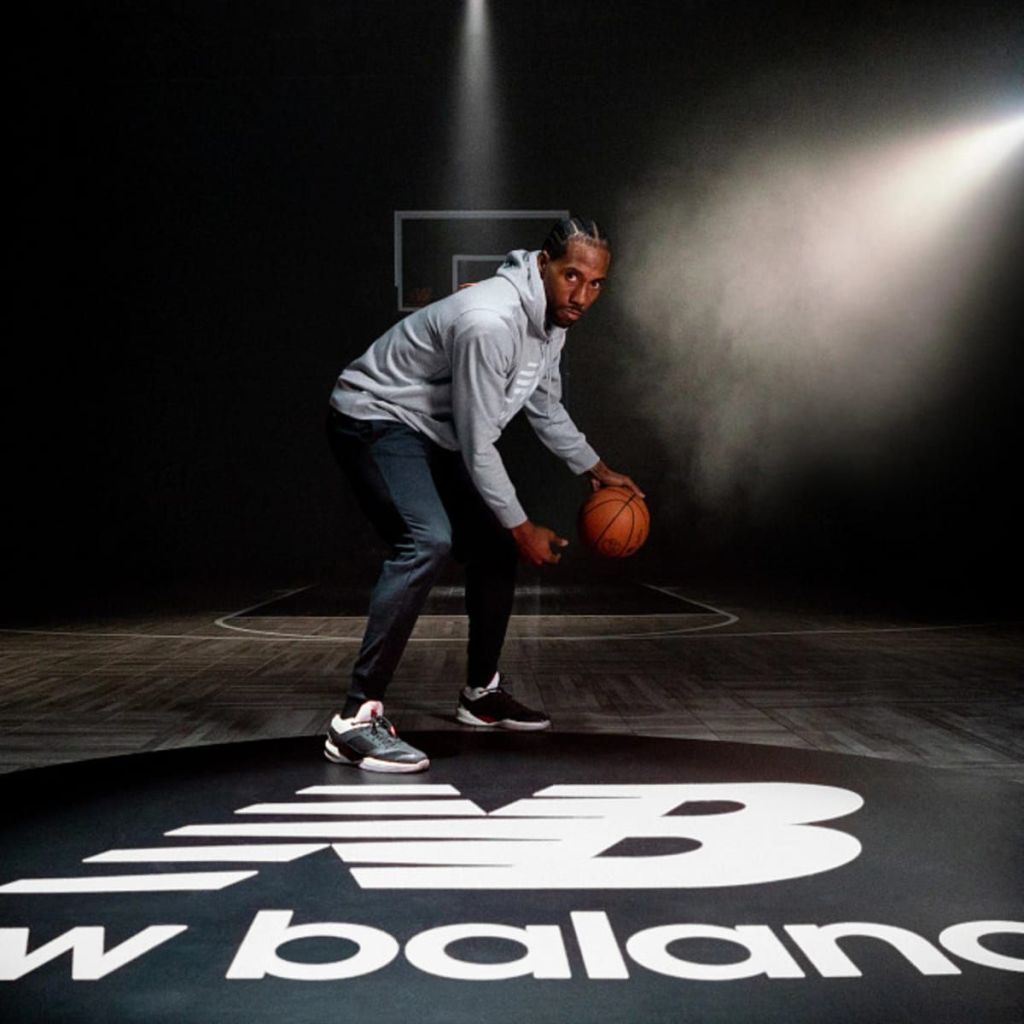 Kawhi Léonard pour New Balance Basketball 