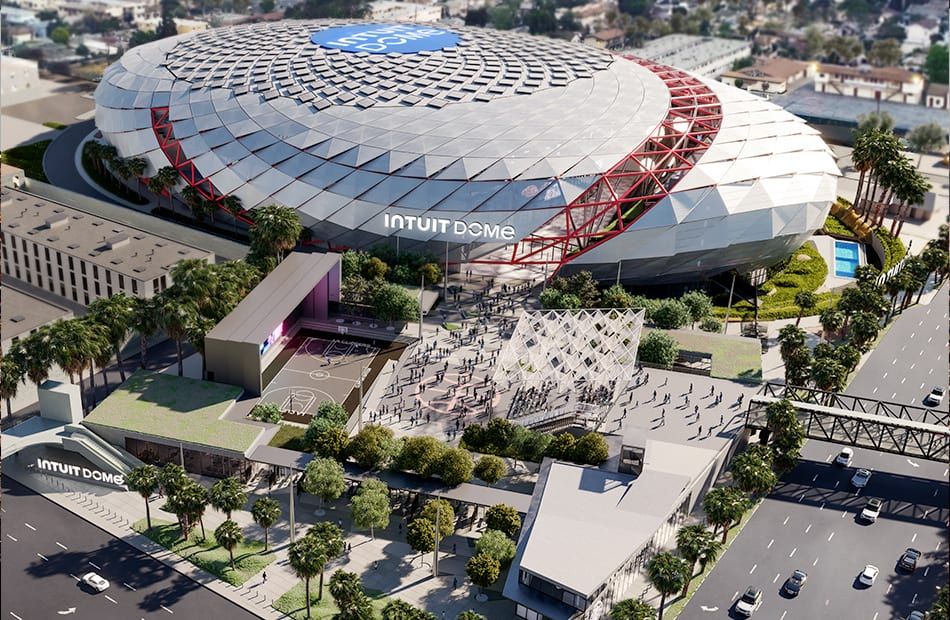 L'Intuit Dome des Clippers de Los Angeles