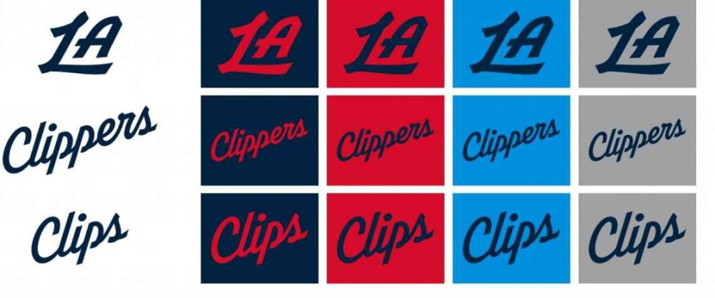 Les nouveaux logos secondaires des Clippers