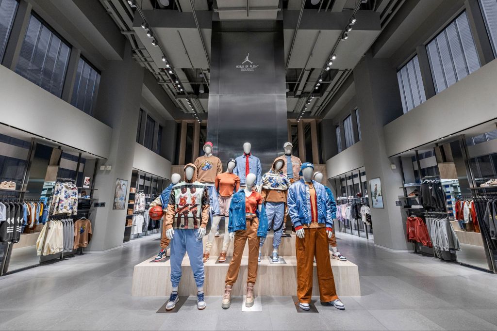 La boutique Jordan de Beijing 