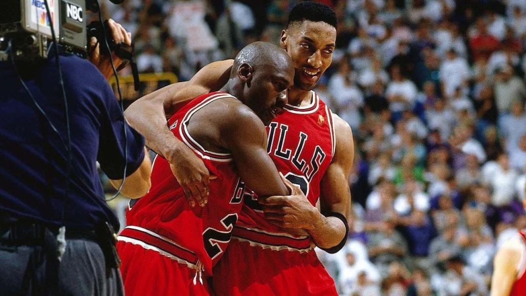 Michael Jordan lors du Flu Game de 1997