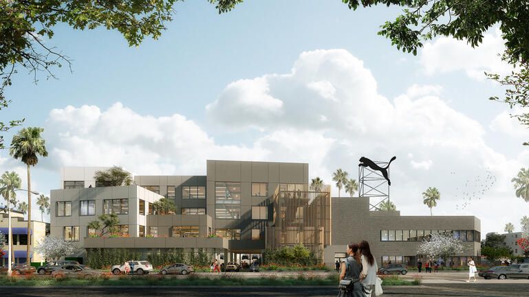 Les futurs bureaux de Puma a Los Angeles