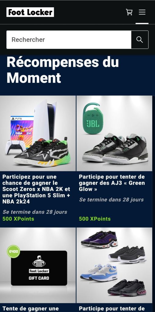 Le programme de fidélité FootLocker 