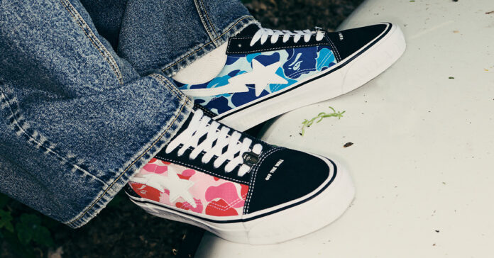 la collab BAPE X Vans