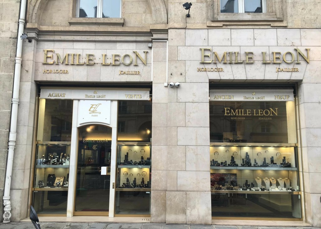 la bijouterie Emile Léon à Paris