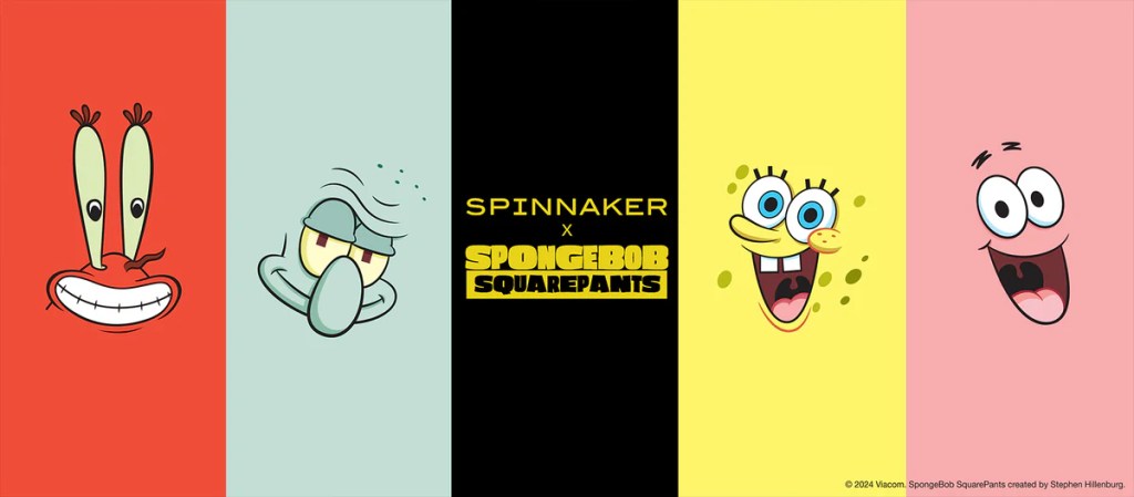 la collab de montres Spinnaker X Bob L'éponge