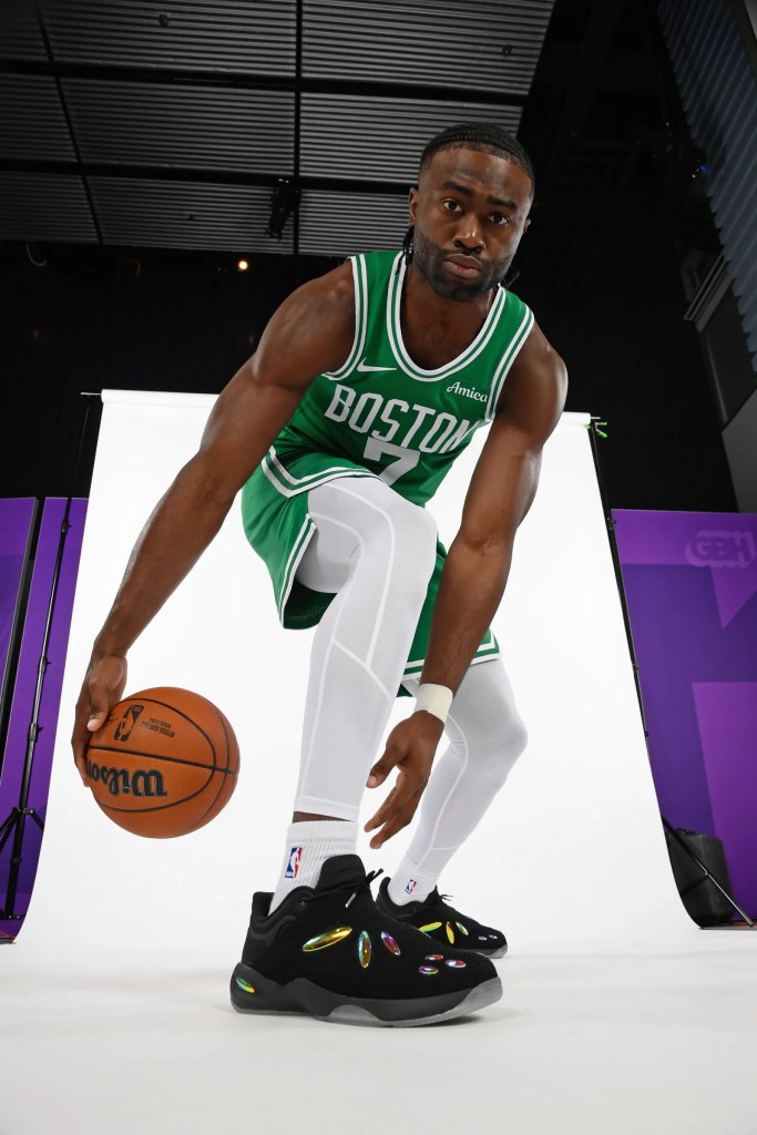 jaylen brown lance ses propres sneakers