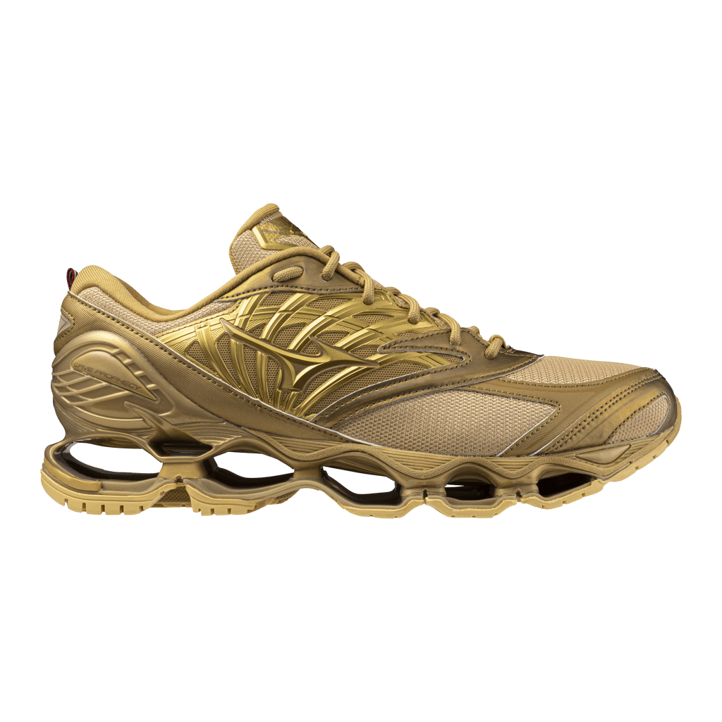 Les Mizuno Wave Prophecy LS ONLY GOLD
