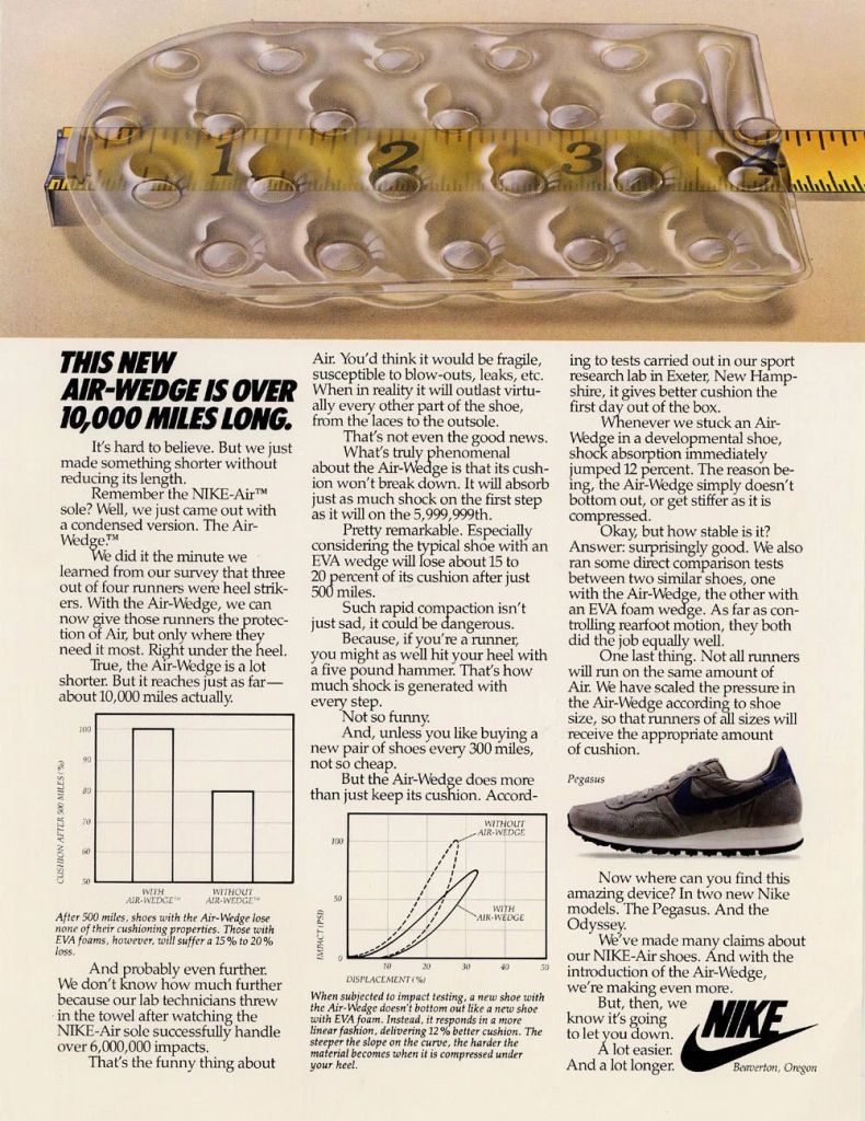L'histoire des Nike Pegasus