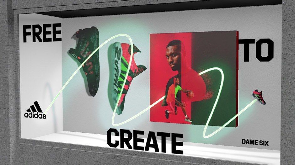 Dame 6 publicité adidas