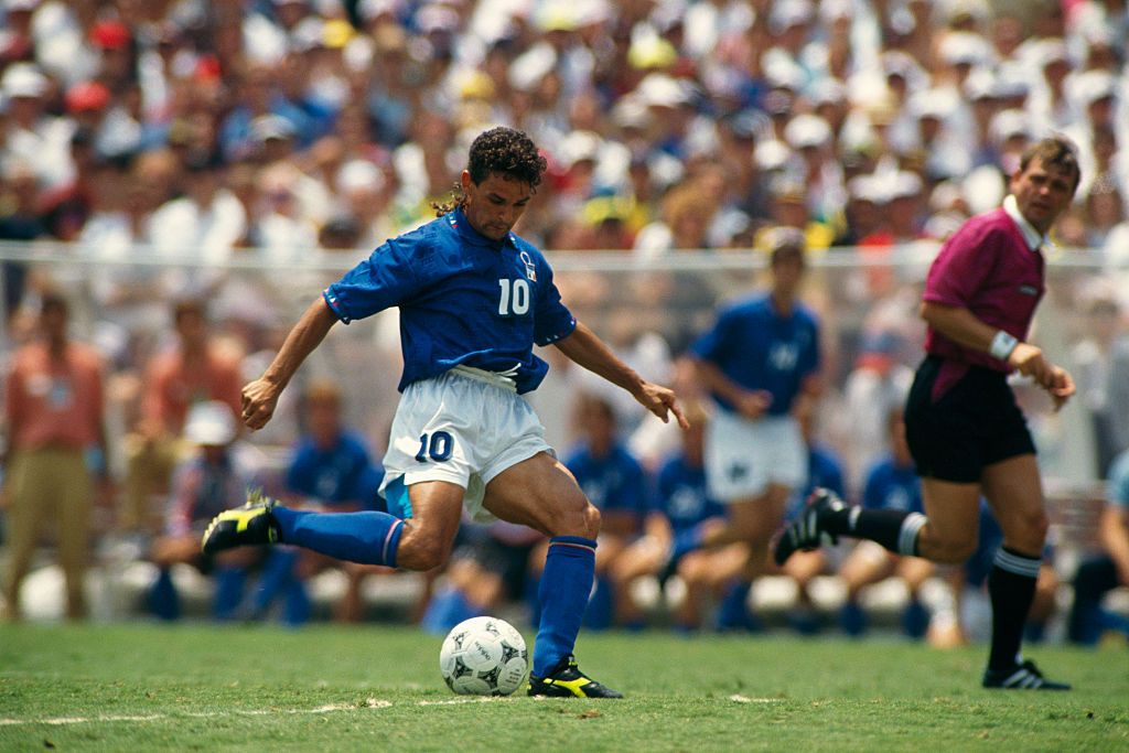 Roberto Baggio en Diadora