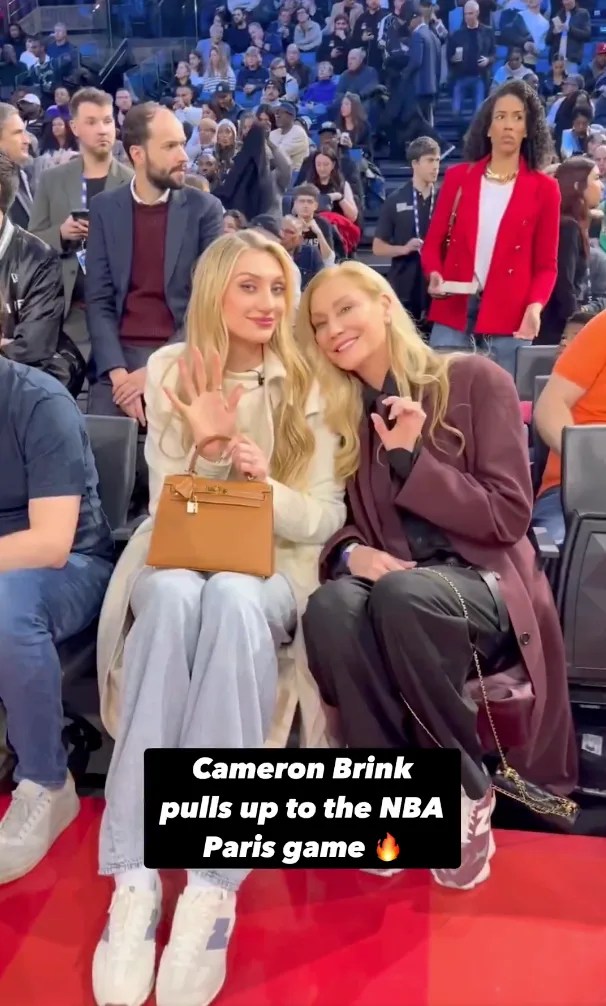 Cameron Brink et les nouvelles new balance