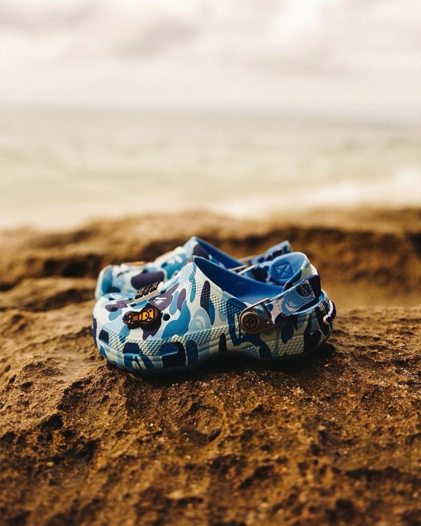 Crocs X BAPE 