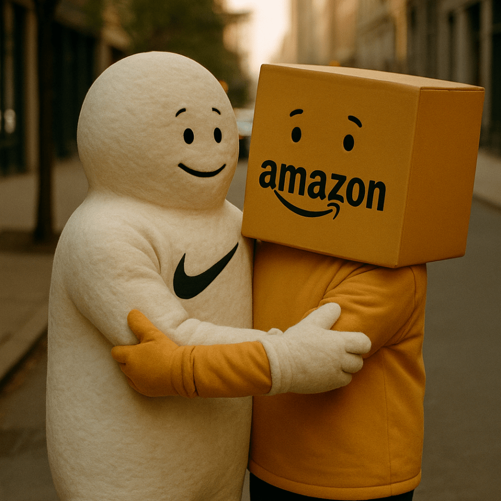 nike revient sur amazon