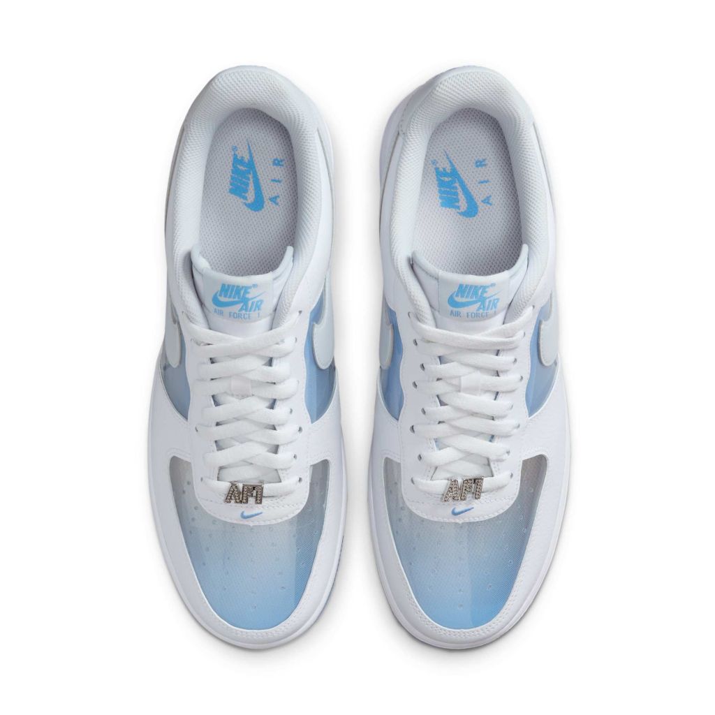 Les Air Force 1 transparentes