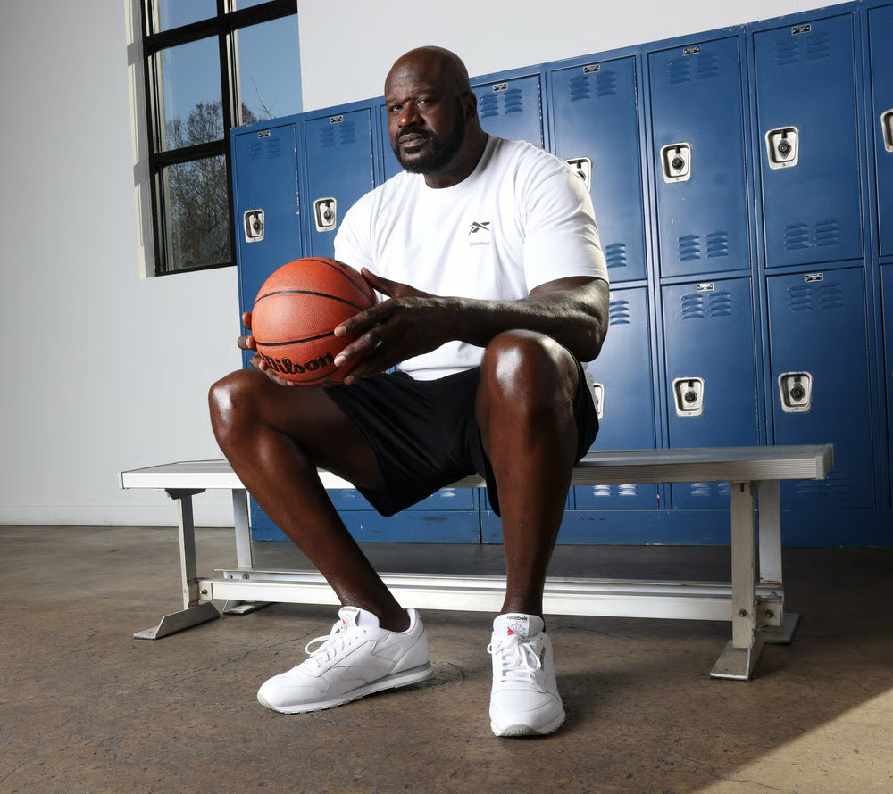 reebok et son nouveau president basketball : SHAQ