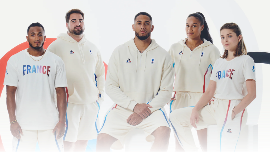 la campagne du Coq Sportif pour les JO de Paris 2024