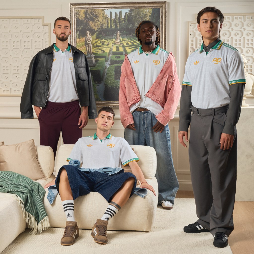le troisieme maillot de la Roma par adidas en 2025-2026