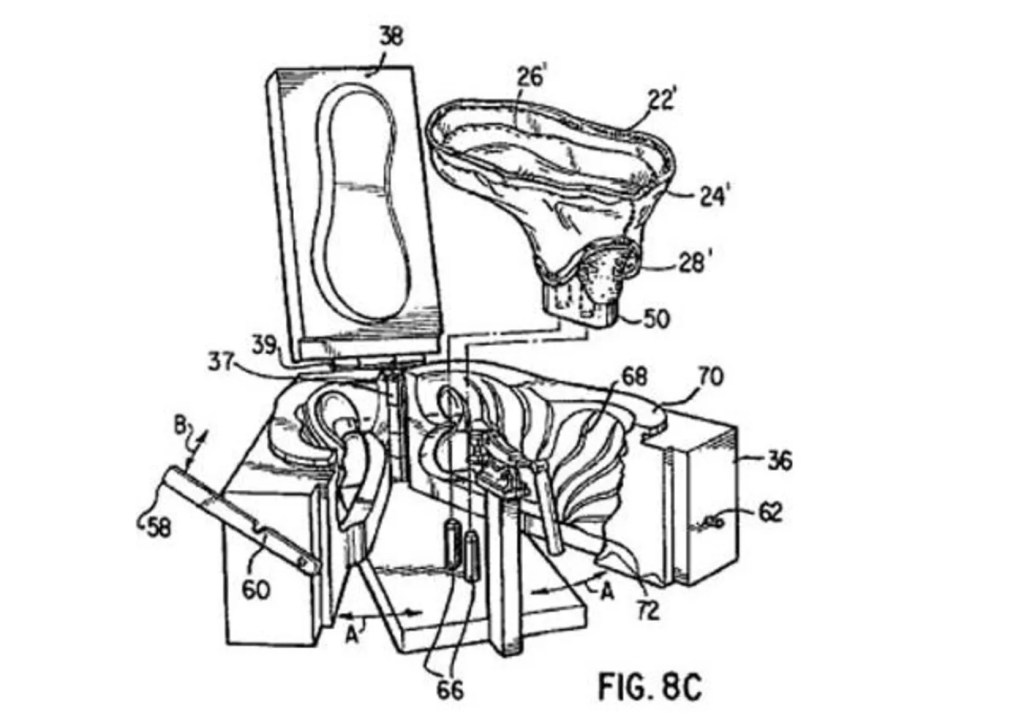 le moule des nike air foamposite