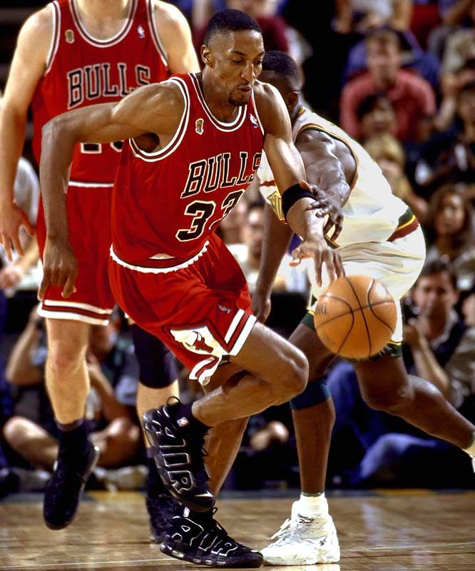 Les Nike More Uptempo de Scottie Pippen